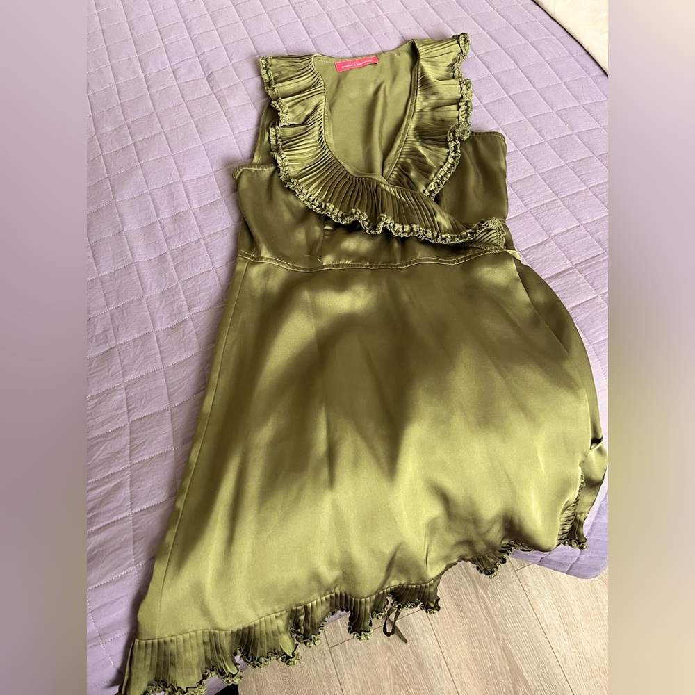 Gorgeous Pookie & Sebastian Olive Dress